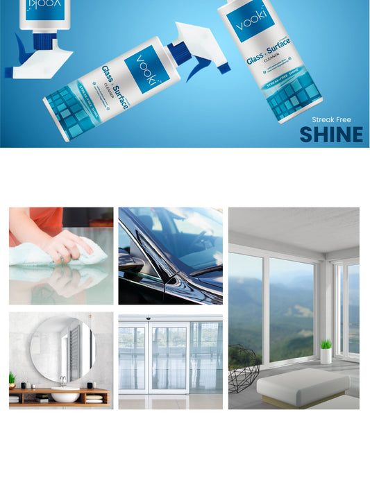 GLASS & SMOOTH SURFACE CLEANER - VOOKI (500ml)