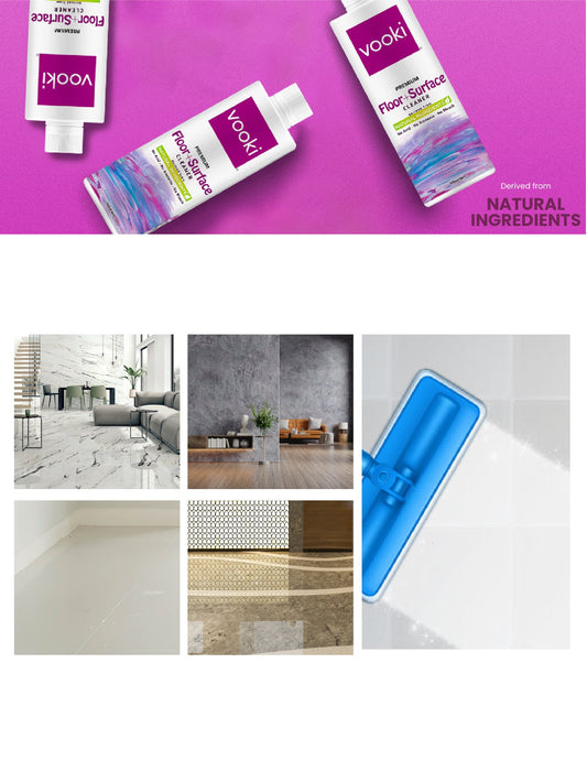 FLOOR AND SURFACE CLEANER (For Tile,Marbles,etc) - VOOKI (500ml)