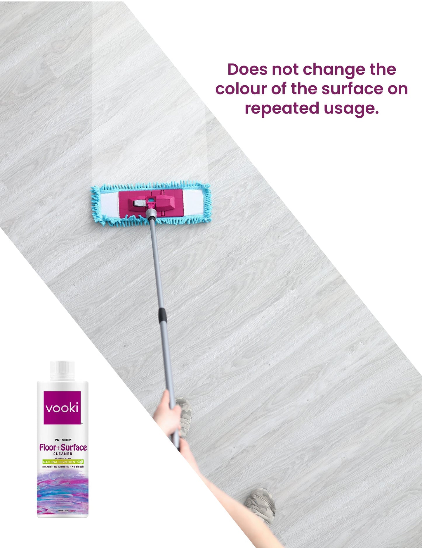 FLOOR AND SURFACE CLEANER (For Tile,Marbles,etc) - VOOKI (500ml)