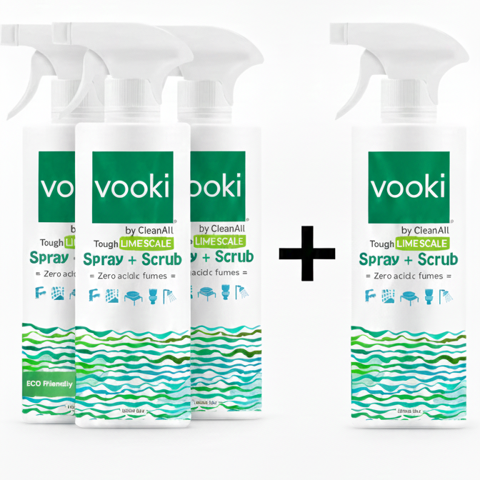 LIMESCALE AND METAL STAIN REMOVER - VOOKI (500ml)