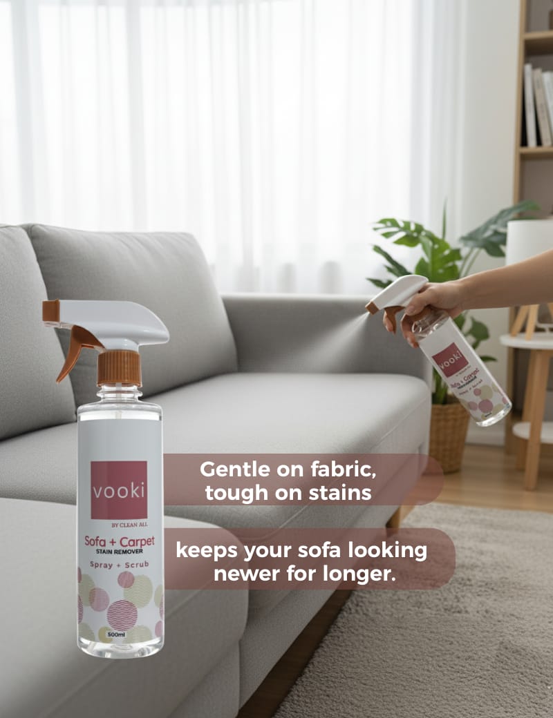 SOFA & CARPET STAIN REMOVER - VOOKI (500ml)