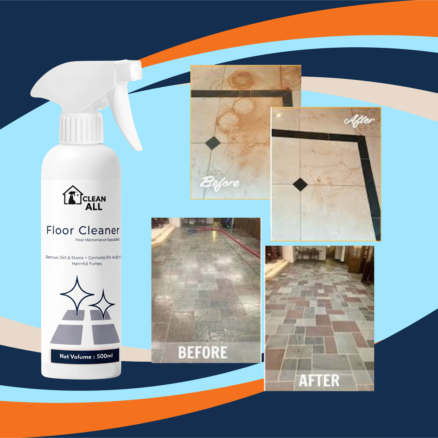 FLOOR CLEANER - (500ml)